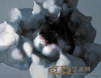 罗发辉 2005年作 大花 NO.10 140×180cm