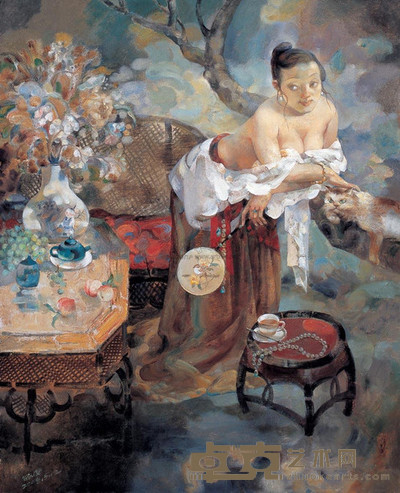 王毓安 2008年作 新唐韵 125×100cm