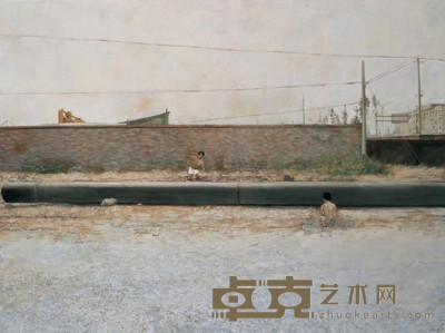 李大方 2005年作 钉子镐 150×200cm