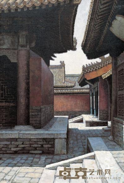 李凯 1990年作 深宫 117×80cm