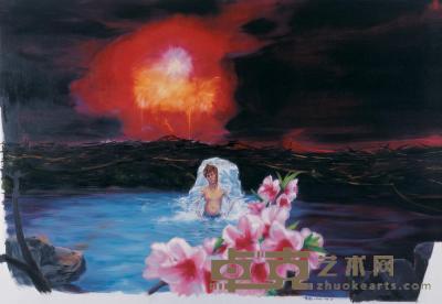 李胤 2006年作 风中梦 — 除夕夜3 120×150cm