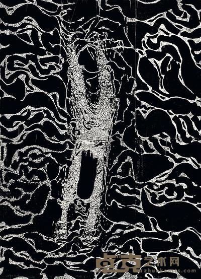 方力钧 1995年作 1995.8.5 488×244cm