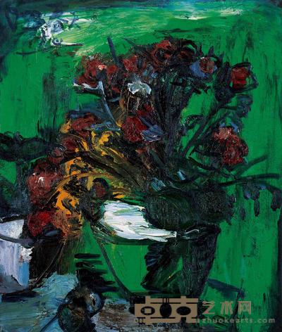 李山(油) 1983年作 花 74×62cm