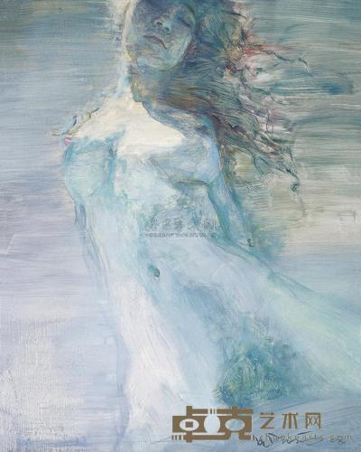 何多苓 2008年作 青春无悔 100×80cm