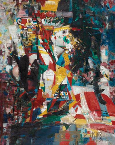 石齐 杨心菲 100×80cm