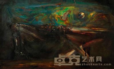 丁方 无题 35×57cm