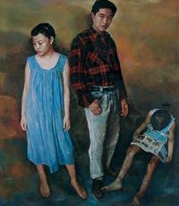 项春生 1997年作 烦思
