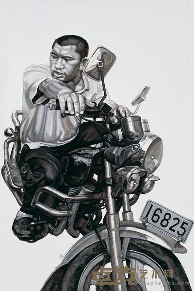 高小华 2006年作 摩的 No.3 120×80cm