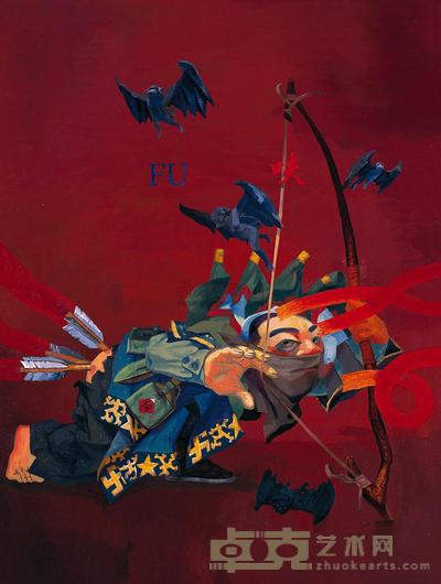 岂梦光 2006年作 射手 116×90cm