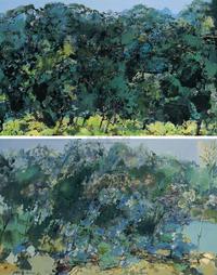 洪凌 2004年作 蒙春 润谷