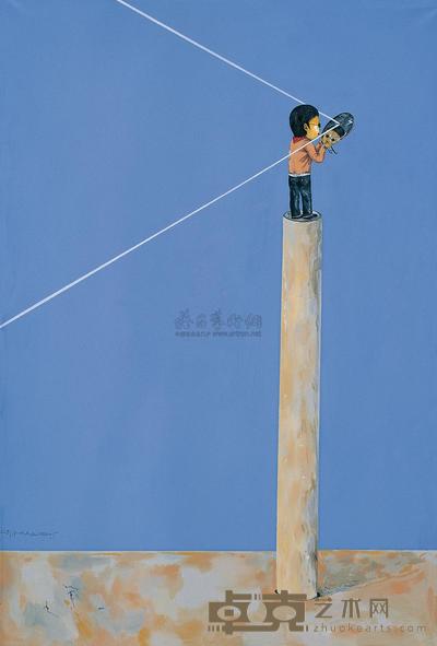 李继开 2005年作 折射·反射 No.1 150×100cm