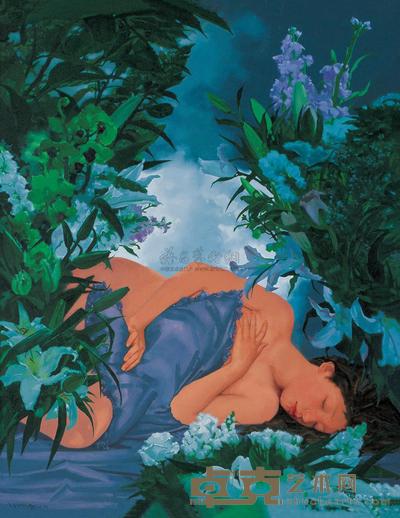 杨洋 2010年作 花神 160×125cm