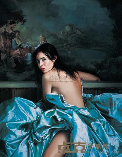 檀宁 2009年作 玛丽亚 160×140cm