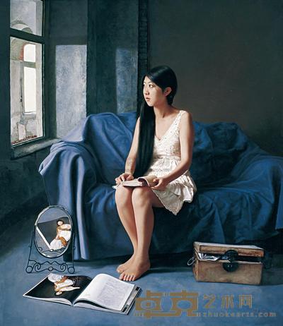 陈承卫 2010年作 少女日记 150×130cm