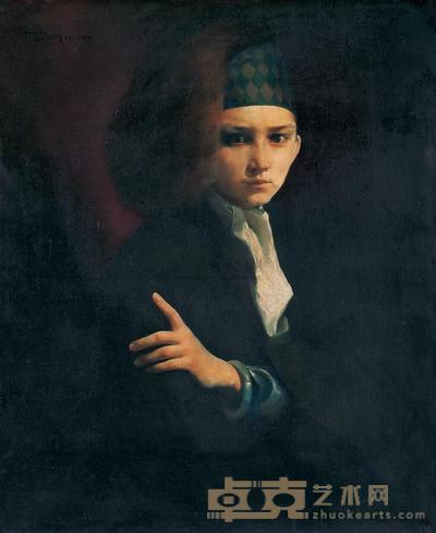 王玉琦 女子肖像 69×57cm