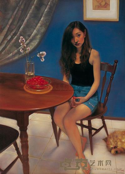 庞茂琨 2006年作 恬静的假日 150×110cm