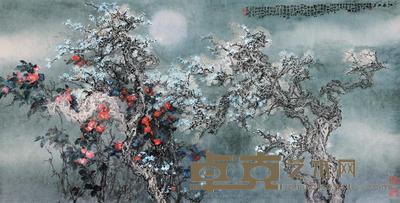 宋雨桂 1988年作 江南三月 镜心 123×241cm