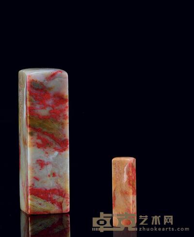 1934年作 齐白石 平生三好 2.5×2.5×9.2cm