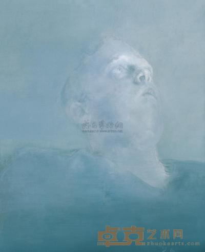 毛焰 2008年作 托马斯肖像·纪念之三 75×54.8cm