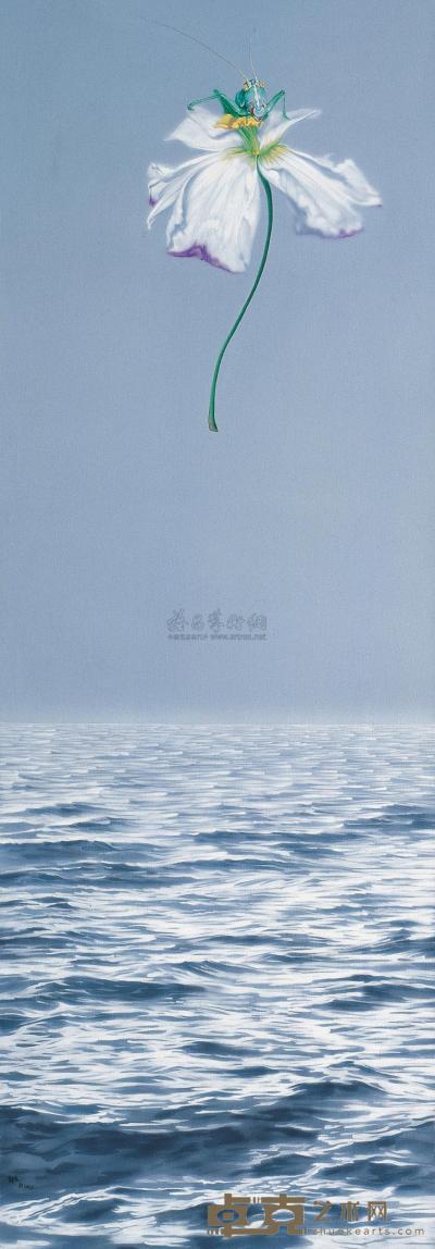 曹静萍 2005年作 飘之十 200×70cm