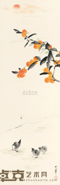 张大华 金运吉祥 镜心 139×45.5cm