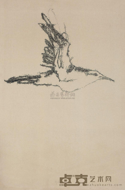 叶永青 2005年作 单飞 200×145cm