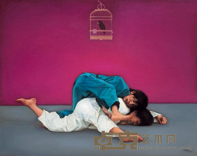 庞茂琨 2010年作 巧合之九 160×200cm