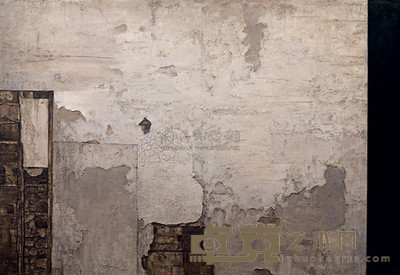 应天齐 2010年作 往昔如烟 244×167cm