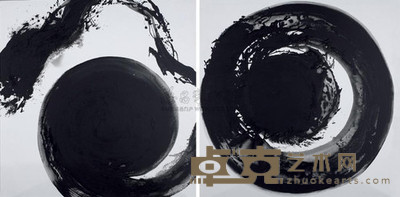 娄正纲 2011年作 日月同辉 127×254cm