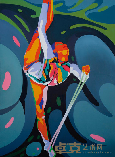 张濒 1994年作 金奖系列 150×110cm