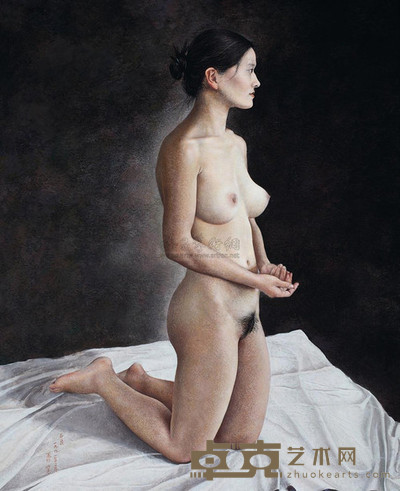 石良 1991年作 人体 60×50cm
