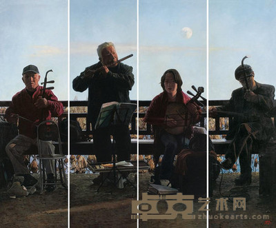 付卫东 西子唱晚 160×200cm