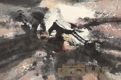 陈小弟 淡然空山对斜晖 镜心 45×68cm