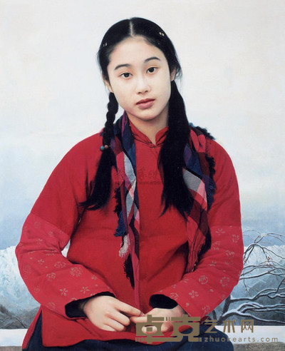 王沂东 2003年作 等待 61×50cm
