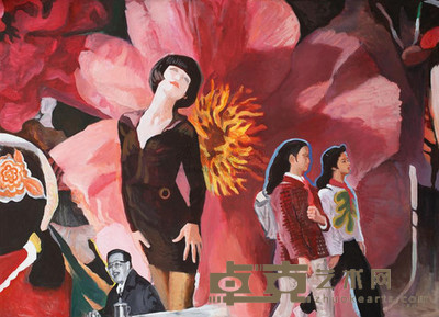 余友涵 1997年作 今天之四 115×165cm