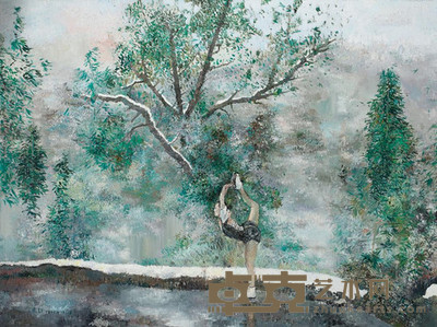 李超 2009年作 空谷 200×150cm