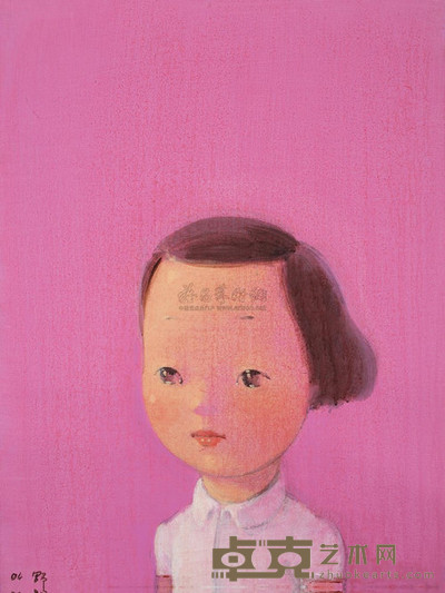 刘野 2004年作 PINK 60×45cm
