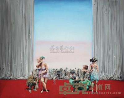 屠宏涛 2006年作 最后一幕 150×120cm