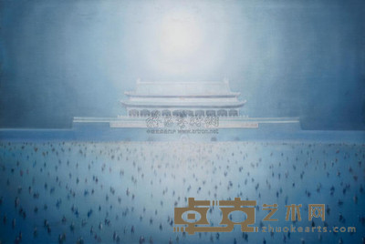 尹朝阳 2004年作 天安门 220×320cm