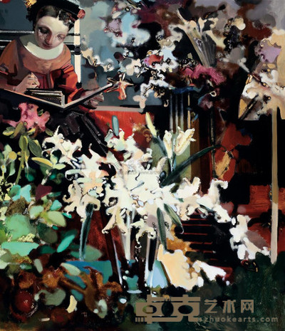 夏俊娜 2003年作 人物 150×120cm