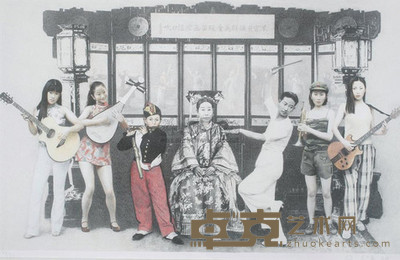 3W 2005年作 夜宴 49×76cm