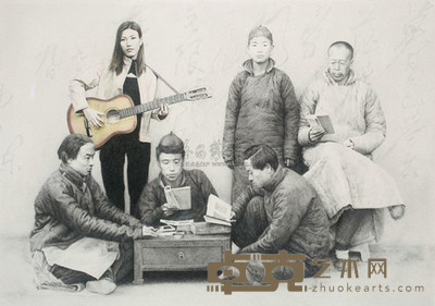 3W 2005年作 春社 43×59cm