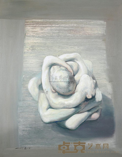 夏小万 2000年作 花 100×80cm