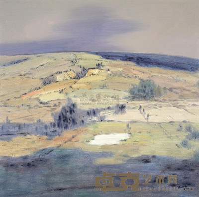 陈正帅 2010年作 山西右玉 80×80cm