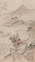 潘恭寿 山水 立轴