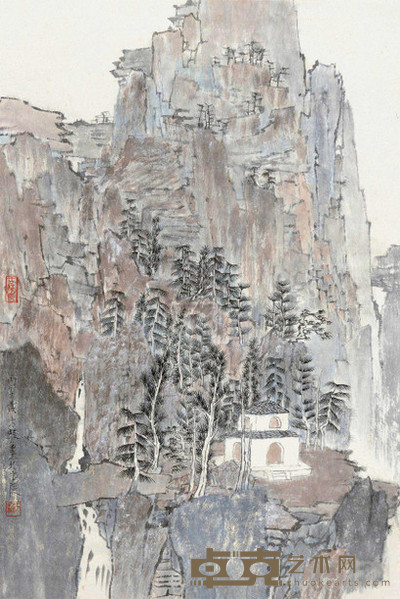 方骏 1996年作 夏凉 镜心 68×46cm
