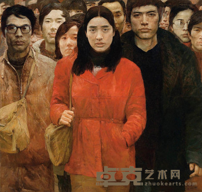 何多苓 艾轩 1984年作 第三代人 180×190cm
