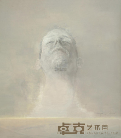 毛焰 2000年作 肖像系列5 91×80cm