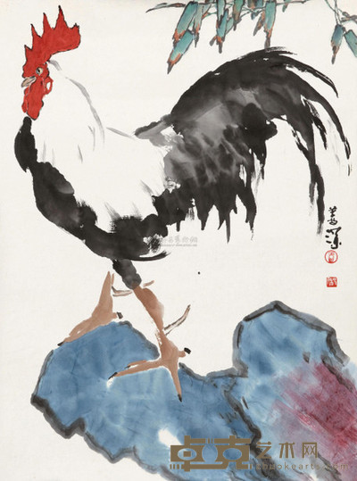 杨善深 大吉图 镜心 69×51cm