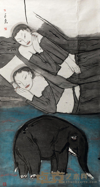 左正尧 国王的记忆 145×78cm